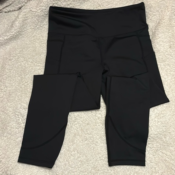 Full length black Zyia active leggings - Picture 1 of 3